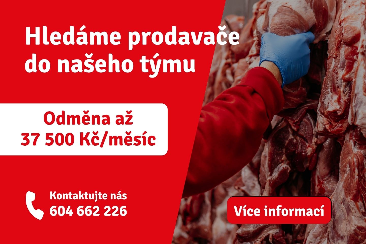 Nabídka práce prodavač