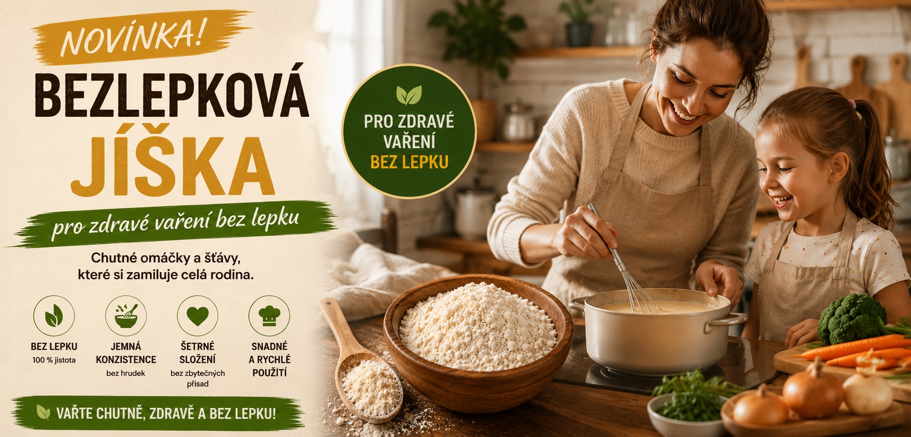 Jíška bez lepku - novinka