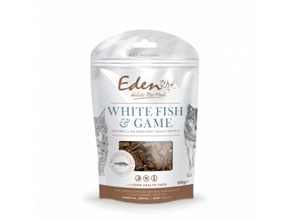 Eden White Fish And Game Treats Single Pack 100g