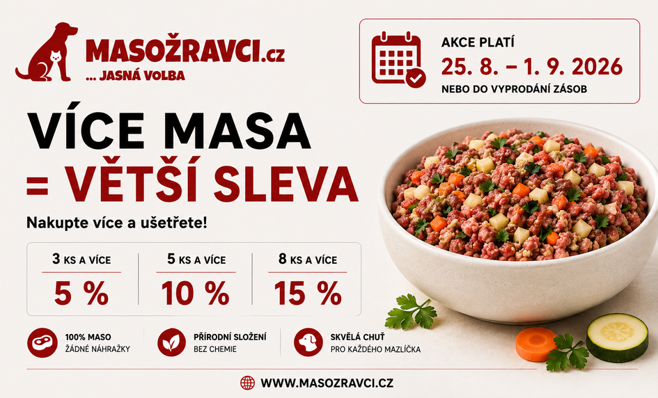 Množstevní akce – více masa, větší sleva