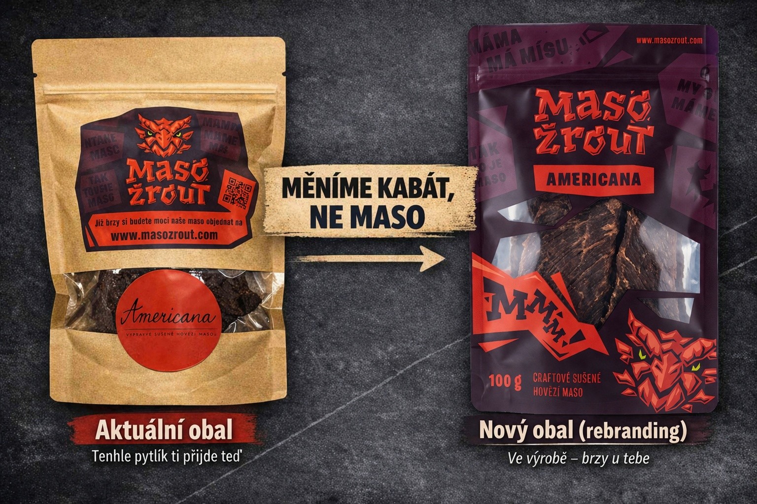 Malý heads-up k obalům