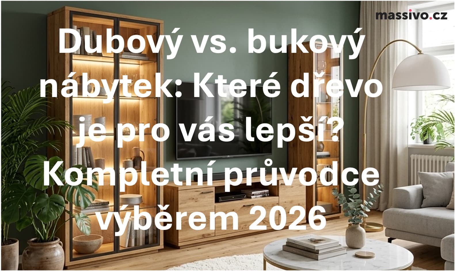 Dubový vs. bukový nábytek: Které dřevo je pro vás lepší? Kompletní průvodce výběrem 2026