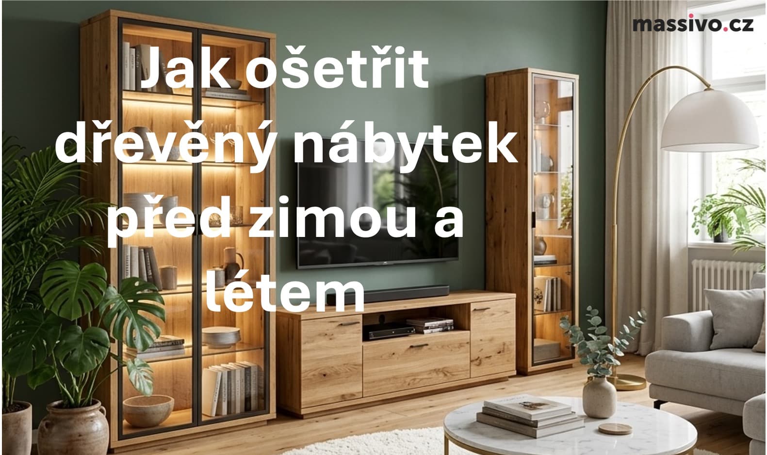 Jak ošetřit dřevěný nábytek před zimou a létem