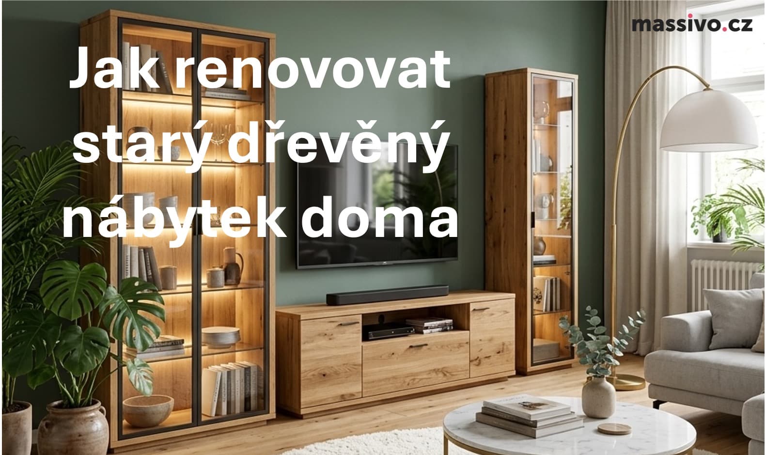 Jak renovovat starý dřevěný nábytek doma