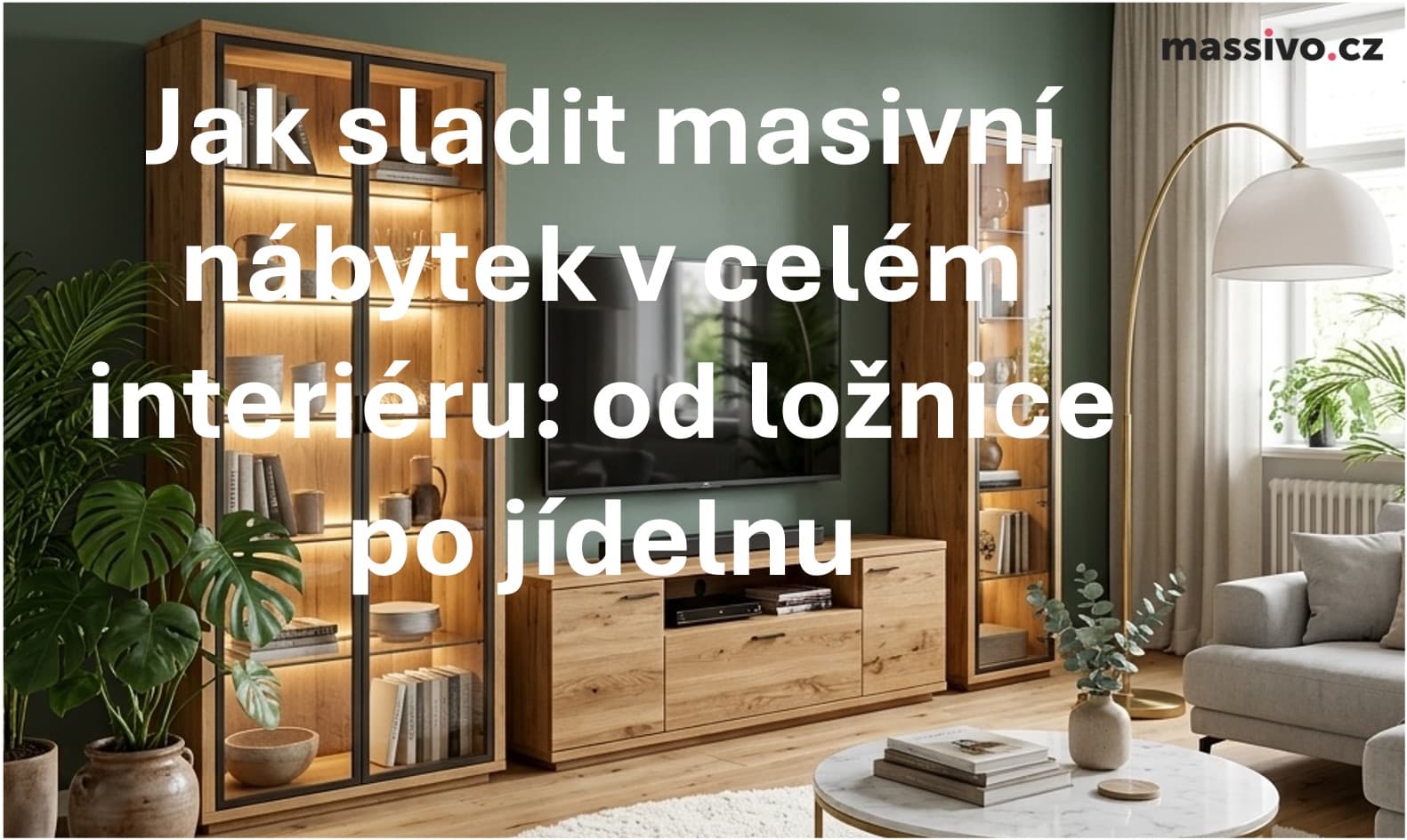 Jak sladit masivní nábytek v celém interiéru: od ložnice po jídelnu