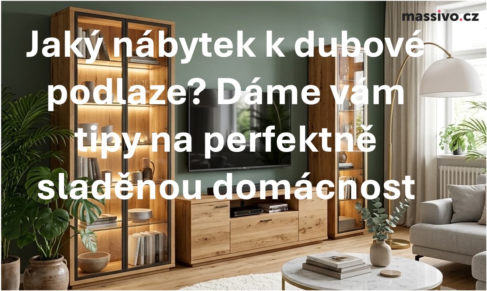 Jaký nábytek k dubové podlaze? Dáme vám tipy na perfektně sladěnou domácnost