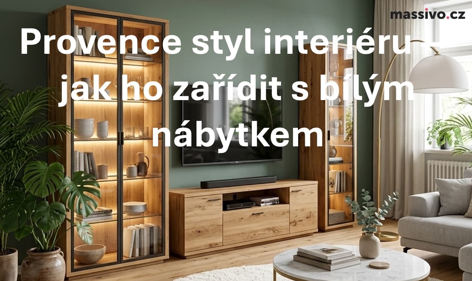 Provence styl interiéru — jak ho zařídit s bílým nábytkem