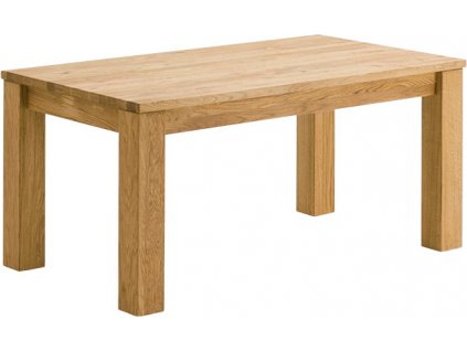 Jídelní stůl Bold 140, dub, masiv (140x90 cm)