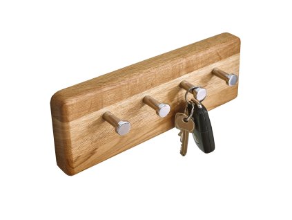 Věšák na klíče, dub