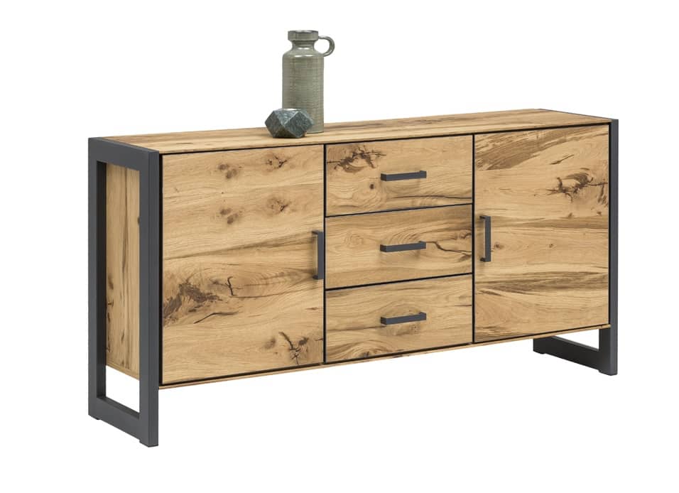 Massivo.cz Komoda Croft 2d/3s, divoký dub