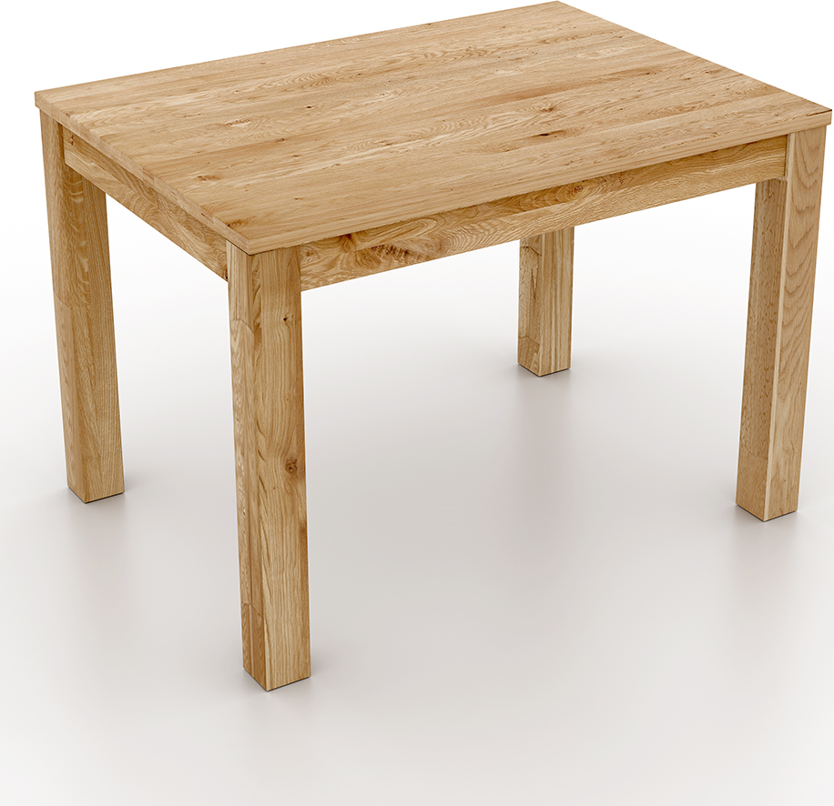 Levně Jídelní stůl Benito 120, dub, masiv (120x80 cm)