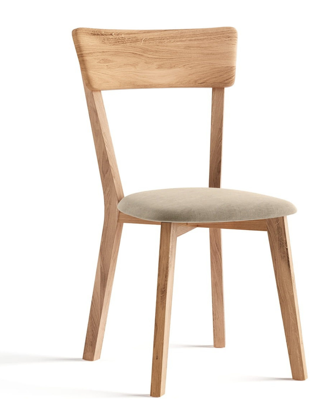 Dubová židle 03-M11, masiv