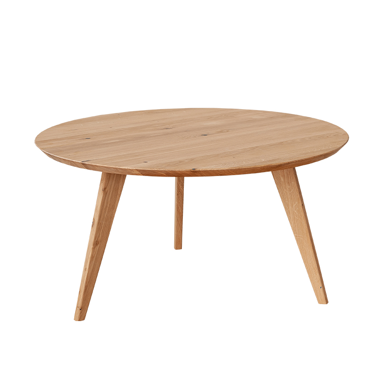 Levně Konferenční stolek Orbetello 90 cm, dub, masiv