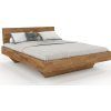 Dubová postel Fred Classic 180x200 cm, dub, masiv