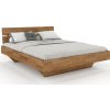 Dubová postel Fred Style 160x200 cm, dub, masiv