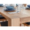 Jídelní stůl Siena 160 x 90 cm, Dub, masiv - noha