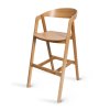 Barová židle židle Guru-bar, dub, masiv