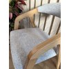 Jídelní sestava Mona 100-138 cm s židlemi Frame Soft (Diosa 84) - detail čalounění