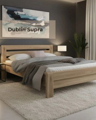 Novinka na našem e-shopu - postel Dublin Supra Když vybíráte postel z masivu, většinou hledáte jistotu. Že bude pevná. Že...