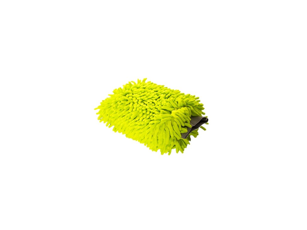 Microfiber Green Chenille Wash Mitt - AC_102_1