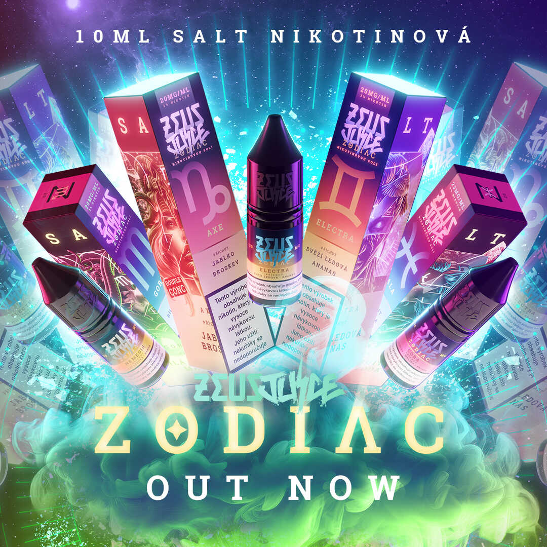 E-liquidy Zeus Juice ZODIAC