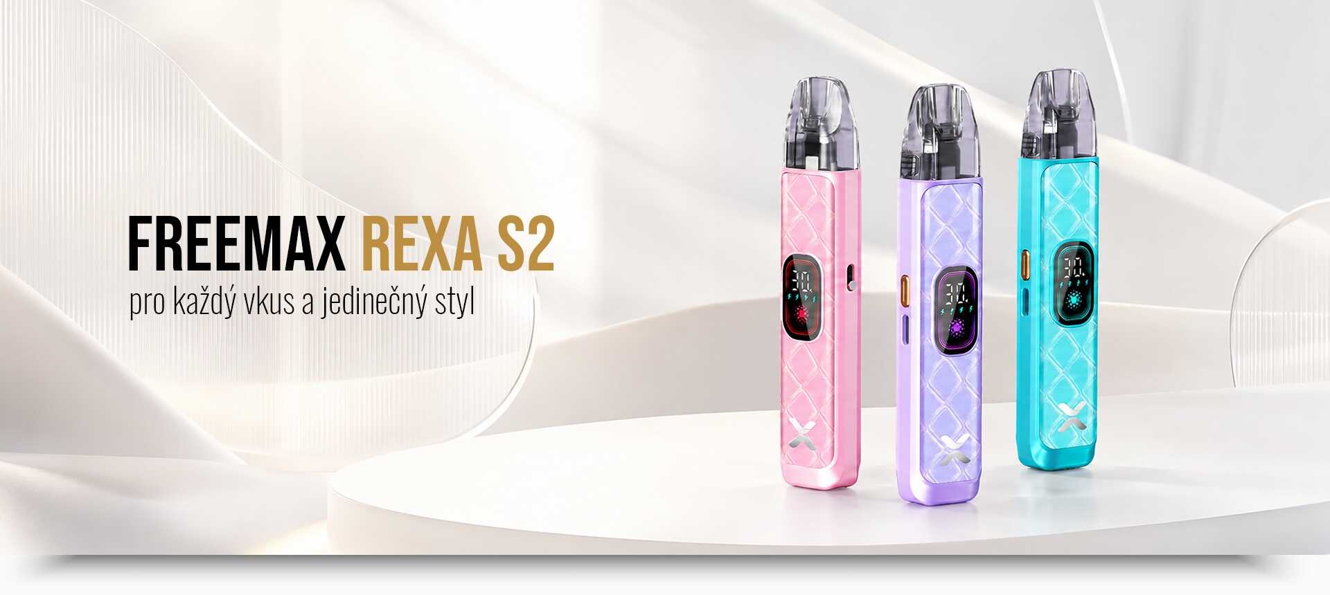 Elektronické cigarety Freemax REXA S2 | Mastervaper.cz - velkoobchod e-cigaret