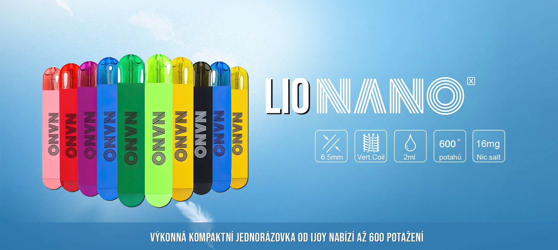 Lion Nano X | Mastervaper.cz - velkoobchod e-cigarety