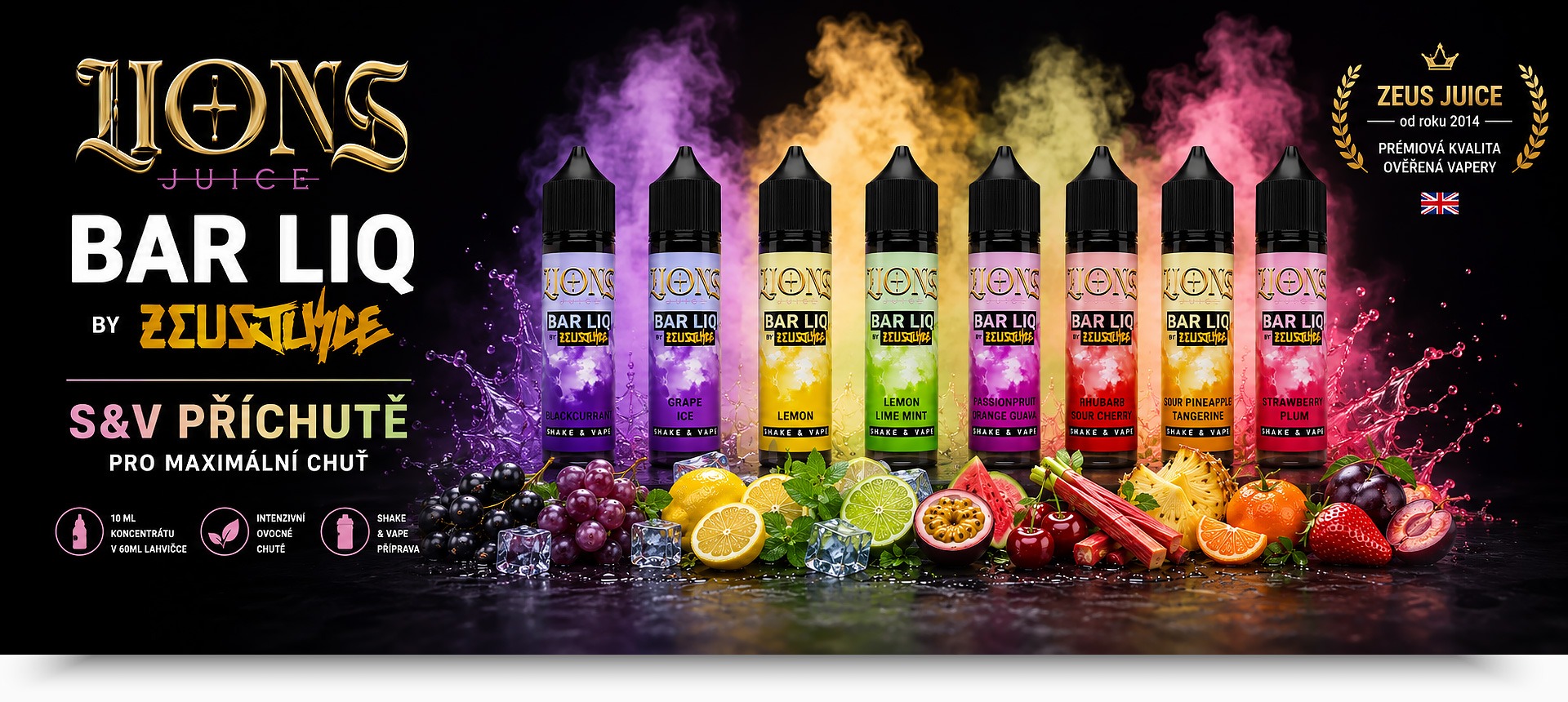 Shake & Vape příchutě - Lions Barliq