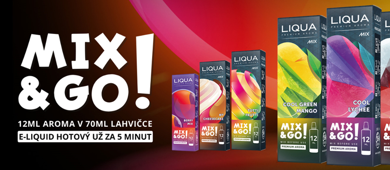 LIQUA Mix and Go| Mastervaper.cz - velkoobchod elektronických cigaret