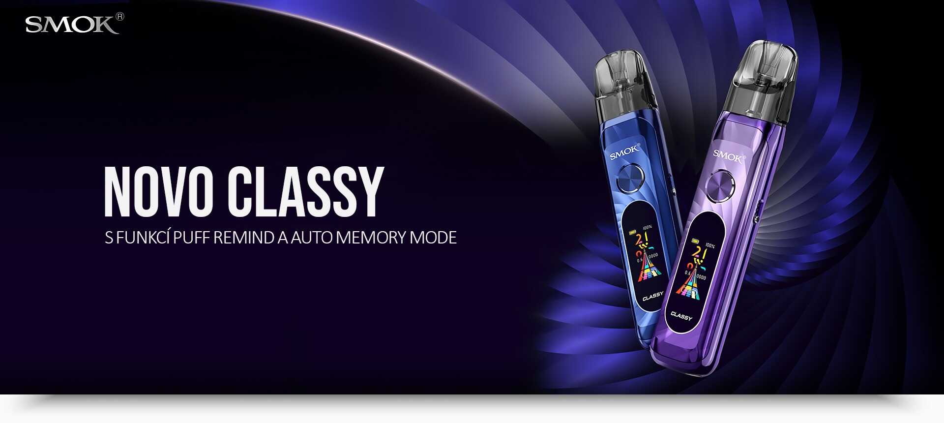 Smok NOVO CLASSY Pod Kit | Mastervaper.cz - velkoobchod elektronické cigarety