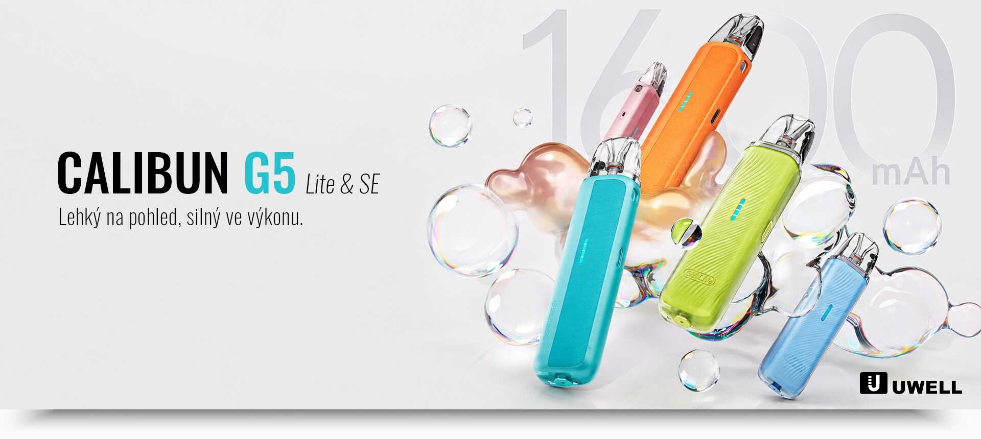 Elektronické cigarety Uwell Caliburn G5 Lite SE | Mastervaper.cz - velkoobchod elektronických cigaret