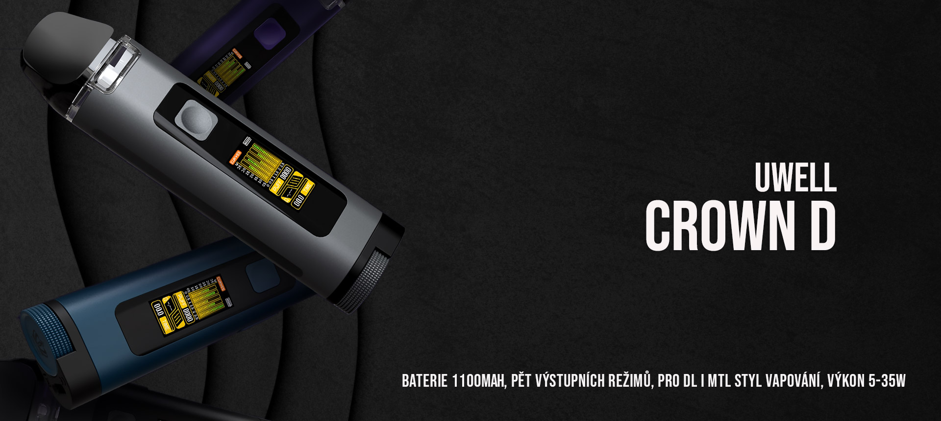 UWELL CROWN D| Mastervaper.cz - velkoobchod elektronických cigaret