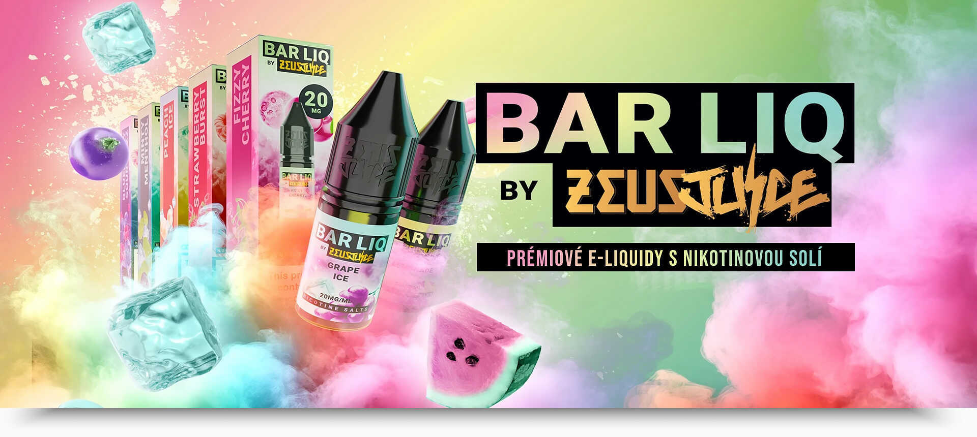 E-liquidy Zeus Juice BAR LIQ