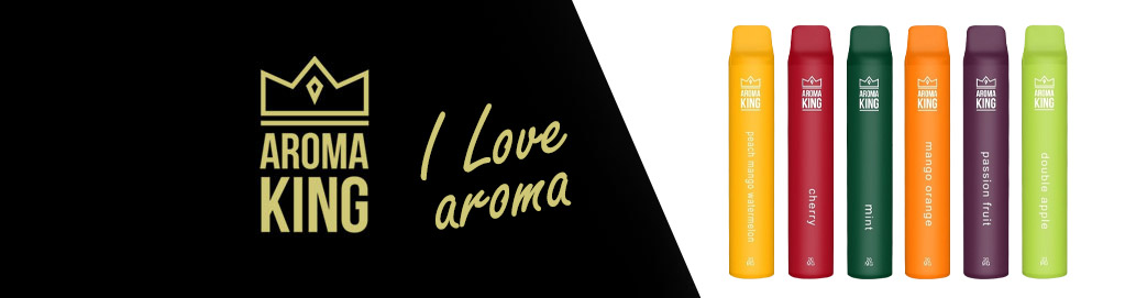 Aroma King I Love Aroma, banner