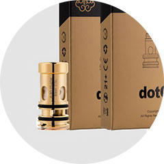 Kompatibilní DotCoil žhavící hlavy pro DotAIO V4 Tank