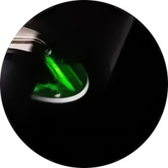 LED indikace stavu baterie na Dotmod Switch R Pod Kit