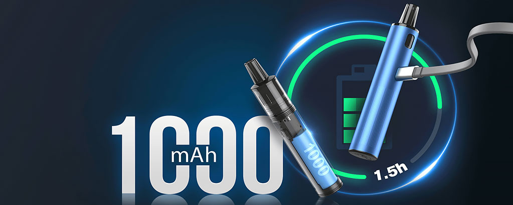 Joyetech eGo Pod Upgrade Version, výdrž baterie.