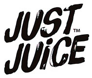 Just Juice, logo.