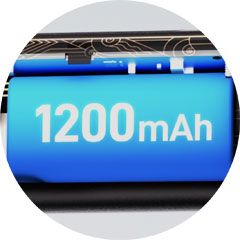 Integrovaná baterie 1200 mAh Lost Vape Ursa Cap Pro s dlouhou výdrží