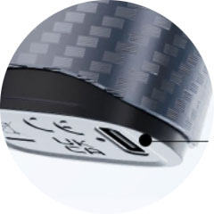 USB-C nabíjení Lost Vape Ursa Cap Pro s rychlým dobíjením 5V/1A