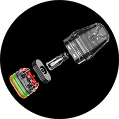 Technické specifikace OXVA Xlim Top Fill SS cartridge