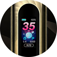 Nastavitelný výkon 5–35W elektronické cigarety SMOK Novo Classy s Auto módem