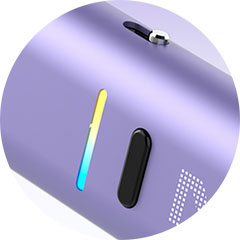 Ovládání SMOK NOVO ECO – tlačítko přepínání výkonu a posuvník airflow