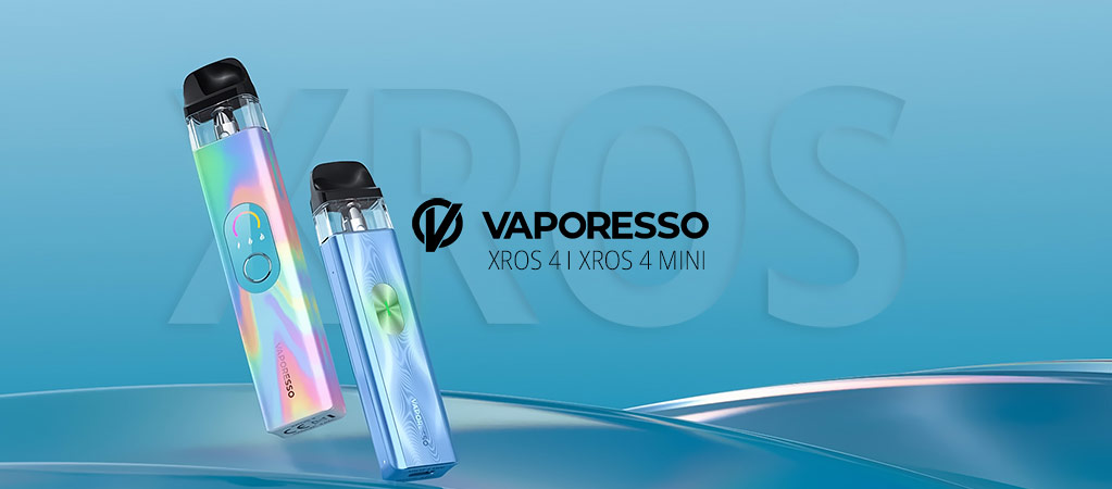 Vaporesso XROS 4 Mini. Banner