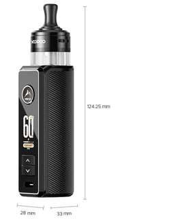 Parametry a technické specifikace VOOPOO DRAG S3 pod mód