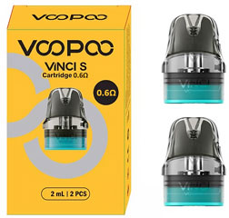 VooPoo Vinci S 0,6 Ω pod cartridge – parametry a technická specifikace
