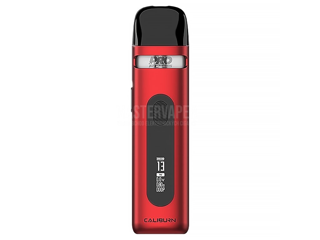 Uwell Caliburn X - Pod Kit - 850mAh - Ribbon Red, produktový obrázek.