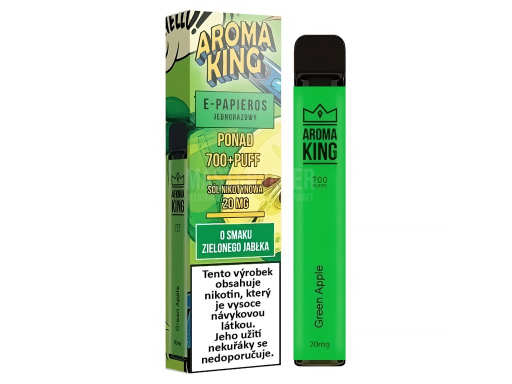 Aroma King 700 Plus Classic - 20mg - Green Apple, produktový obrázek.