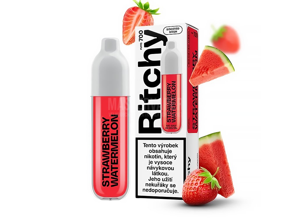 Ritchy BAR 700 - Strawberry Watermelon - 20mg, produktový obrázek.