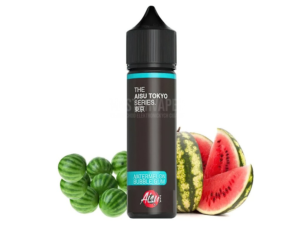 ZAP! Juice AISU Tokyo - S&V - Watermelon Bubble Gum - 10ml, produktový obrázek.